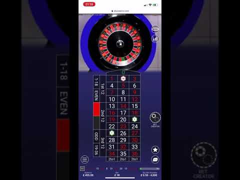 Live Roulette strategy - £862 win - 2’s - so many booms in a row !