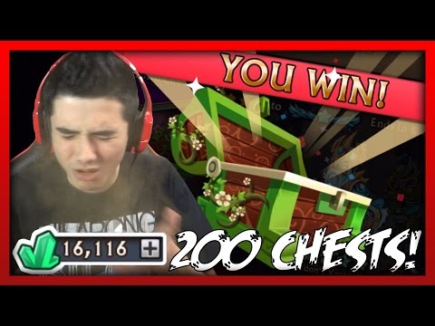 Knights and Dragons - CINNAMON CHALLENGE! Insane 200 Overgrown Chests Opening!
