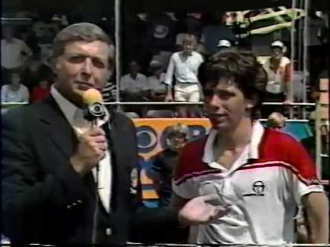 1983 U.S. Men's Clay Court Championships Final - Jimmy Arias vs Andres Gomez