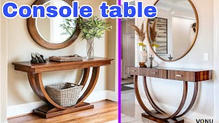 Modern Console table | Console table decor ideas | Hallway design | Minimalist entryway | Home Decor
