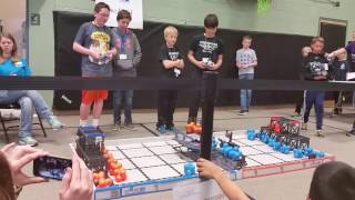 February 25, 2017 Tournament at Fall River Elementary – Qualifying Match with Bill Reed Middle School’s Team 43C