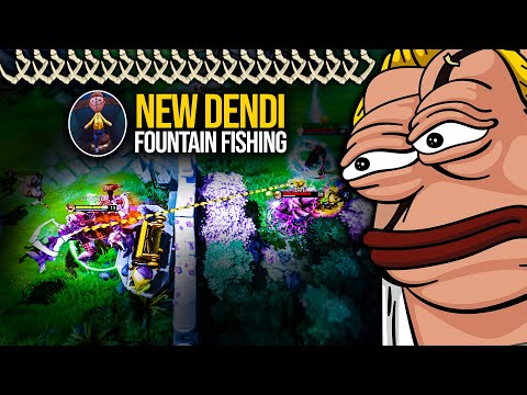 NEW DENDI PUDGE WITH FOUNTAIN FISHING | Pudge Official