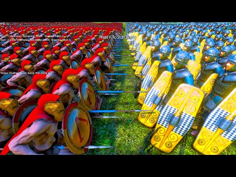 Spartans Vs Celtics Axe-Men - Ultimate Epic Battle Simulator UEBS