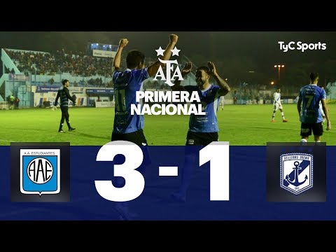 Estudiantes (RC) 3 VS. Brown (PM) 1  | Fecha 8 | Primera Nacional 2019/2020
