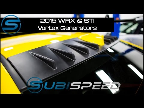 Subispeed - 2015 WRX/STI Vortex Generators