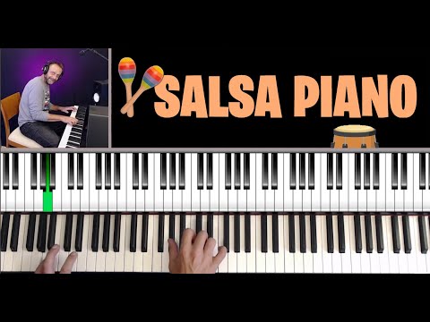 Salsa Piano - Learn How To Play In Latin Style - Piano Lesson- MUST WATCH 