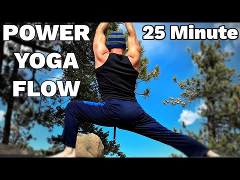 25 min Full Body Power Yoga Workout | Strength, Endurance & Flexibility