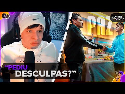 ARUAN REAGE: O CHEFÃO VEIO PEDIR DESCULPAS... (GUI NOBRE) - Cortes do Aruan