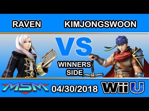 MSM 144 - Raven (Robin) Vs. KimJongSwoon (Ike) Winners Side - Smash 4