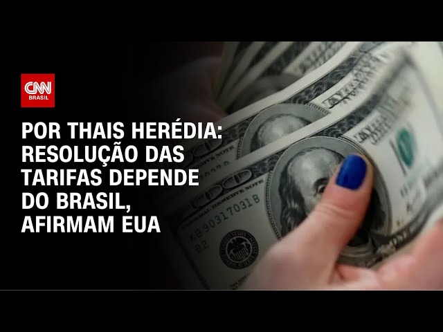 EUA dizem a empresários que tarifas dependem do Brasil | CNN PRIME TIME