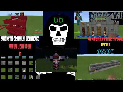 D33DZVill3 GAMING  - Minecraft Redstone with D33DZ Lighthouse PS4