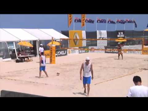 2013 RNBVS R2 Surfers - M16 Slack-Carey v Riginelli-Gruenaug