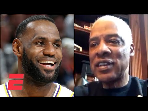 朱利葉斯-埃爾文談勒布朗-詹姆斯在36歲時打出高水準的比賽｜#格林尼治 (Julius Erving on LeBron James playing at a high level at the age of 36 | #Greeny)