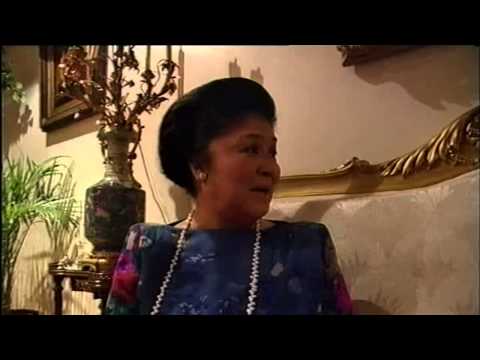 Imelda Marcos tells Ruby Wax about the perceived misperceptions regarding her husband