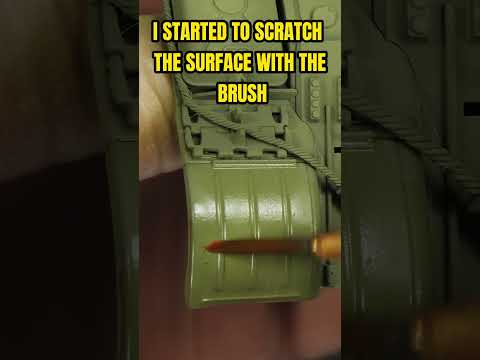How to create easy weathering using chipping fluid #scalemodel