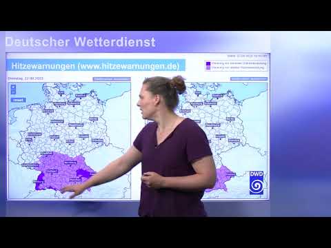 22.08.2023 Hitzeinformation - Deutscher Wetterdienst (DWD)