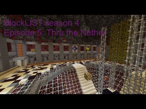 BlockLIST SMP Season 4 episode 5: Thru the nether