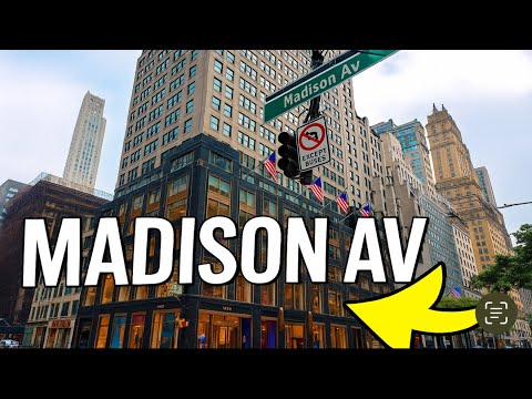 Walking Madison Ave.  -  New York City's Iconic Shopping Street | 4K | 2025