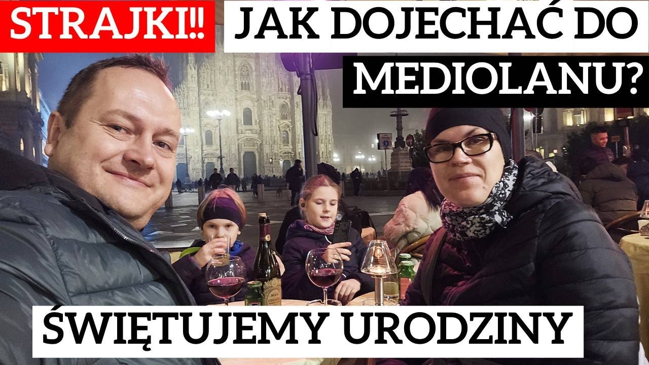 Ale PECH - STRAJK w Mediolanie. Zwiedzamy Pałac Sf...