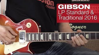 Video thumbnail for GIBSON Les Paul Standard / Les Paul Traditional 2016 by session