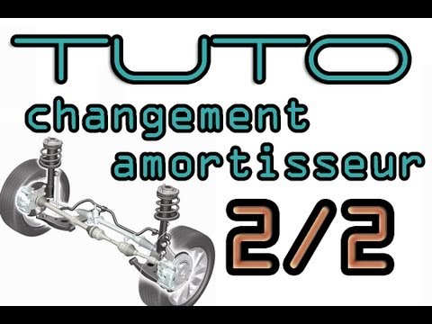 comment demonter amortisseur avant clio 2