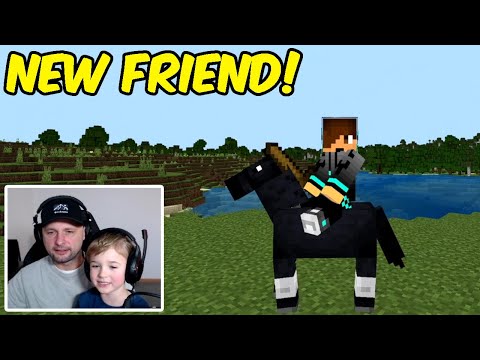 Minecraft Survival Mode: Making a New Friend
