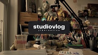 Studio Vlog - New Workshop + Artsnacks Filming!