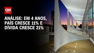 Vídeo: Análise: Em 4 anos, país cresce 11% e dívida cresce 21%; cenário é insustentável | WW