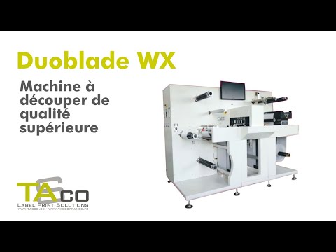 Poinçonneuse d'étiquettes numérique Valloy Duoblade WX I