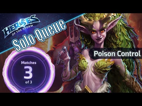 Poison Control - Lunara HotS Solo Queue Diamond Storm League (Livestream)