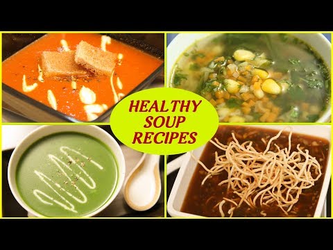 6 BEST Soup Recipe For Winters - Healthy Soup Recipes - Homemade Vegetable Soups
