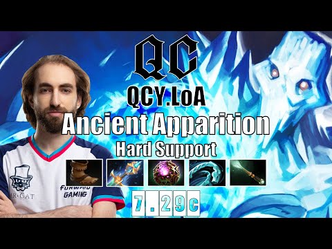 Ancient Apparition Hard Support | QCY.LoA | PROS LOVE THIS POS 5 HERO | 7.29c Gameplay Highlights