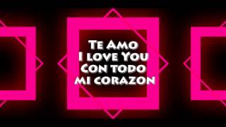 Te Amo Lyric Video (English) - Israel Houghton (ft T-Bone)