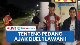 LIVE: Viral Pria Bersenjata Samurai, Garang Tantang Duel Warga di Bogor Kini Ciut Diciduk Polisi