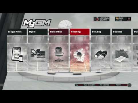 NBA 2K17 MYGM TIPS AND TRICKS EPISODE 12 HOW TO GET GOT PLAYERS ON VET MIN