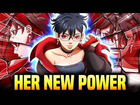 “🚨 Sarada’s SECOND Mangekyou Power 😨— BEYOND ISSHIKI LEVEL POWER?!”