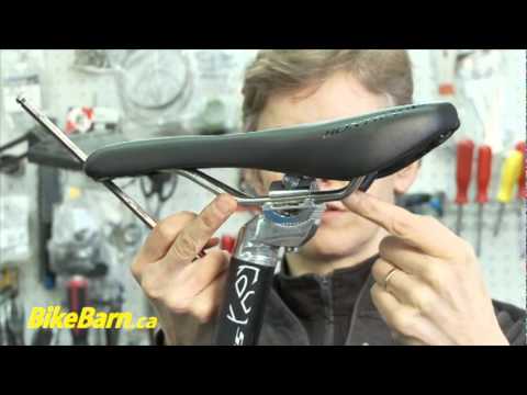 How to install a bike seat