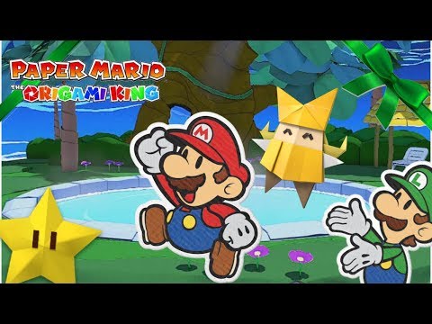 ⭐️ Paper Mario: The Origami King⭐️ - 100% Walkthrough - 100% Green Streamer