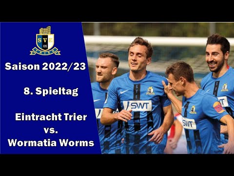 SVE-TV: Eintracht Trier vs. Wormatia Worms - Highlights (8. Spieltag Saison 22/23)