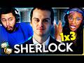 SHERLOCK 1x3 The Great Game Reaction Discussion Benedict Cumberbatch Martin Freeman