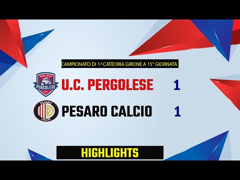 U.C. PERGOLESE 1-1 PESARO CALCIO