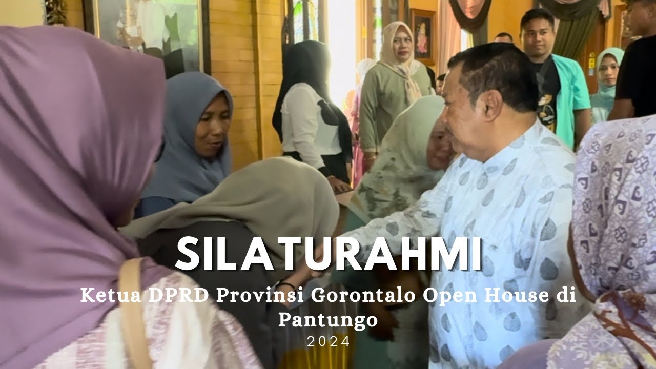 Ketua DPRD Provinsi Gorontalo Open House di Pantungo