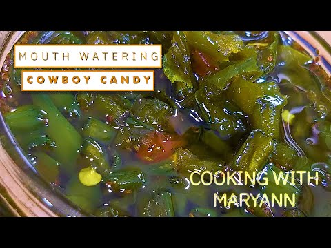 COWBOY CANDY - Sweet and Spicy Candied Jalapenos!! | Cooking with Maryann