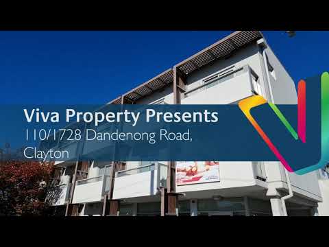 110/1728 Dandenong Road, CLAYTON – Apartment tour by Viva Property.