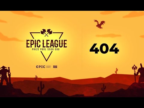 Just Error 404 (Sumail) vs Mudgolems Epic League Game 3 Bo3 Group Stage