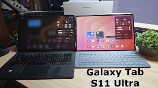 Galaxy Tab S11 Ultra First Look & Book Cover Keyboard Slim Impressions
