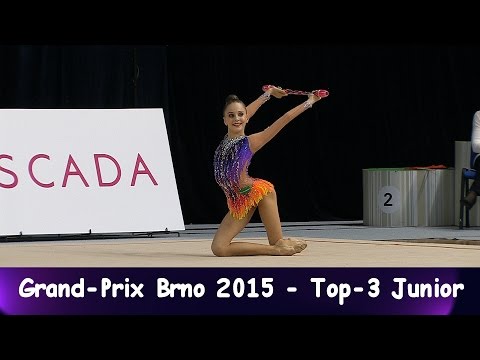 Grand Prix Brno 2015 - Junior All Around Top 3