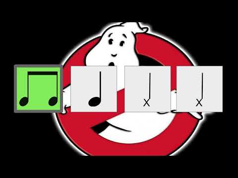 Ghostbusters Rhythm Play Along