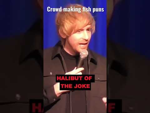 Fish puns with Stand-up comedian Mark Simmons #puns #jokes #oneliners