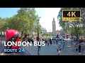 London Bus Ride Route 24 Double Decker LT28 4K Virtual Tour